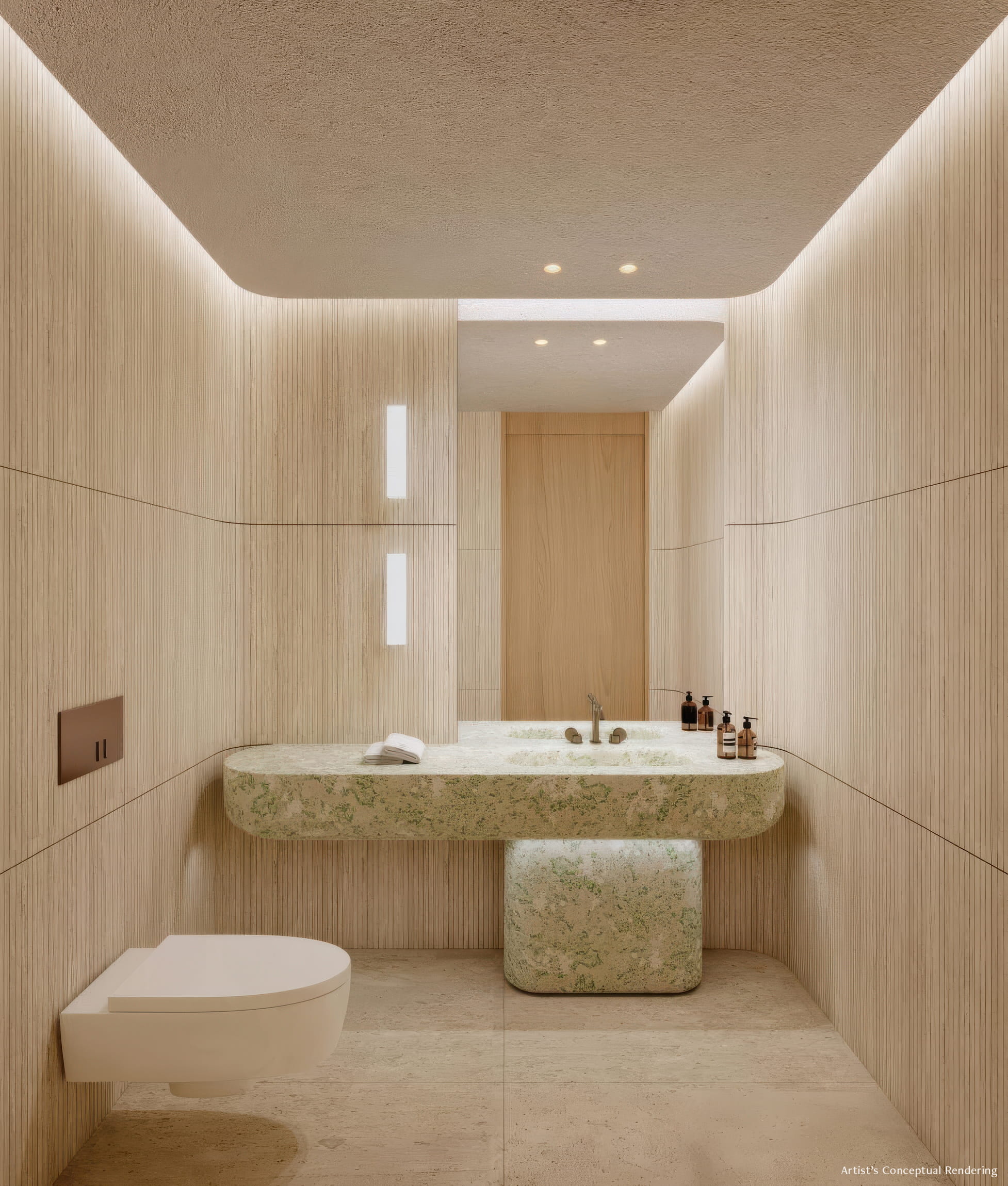 Powder bath