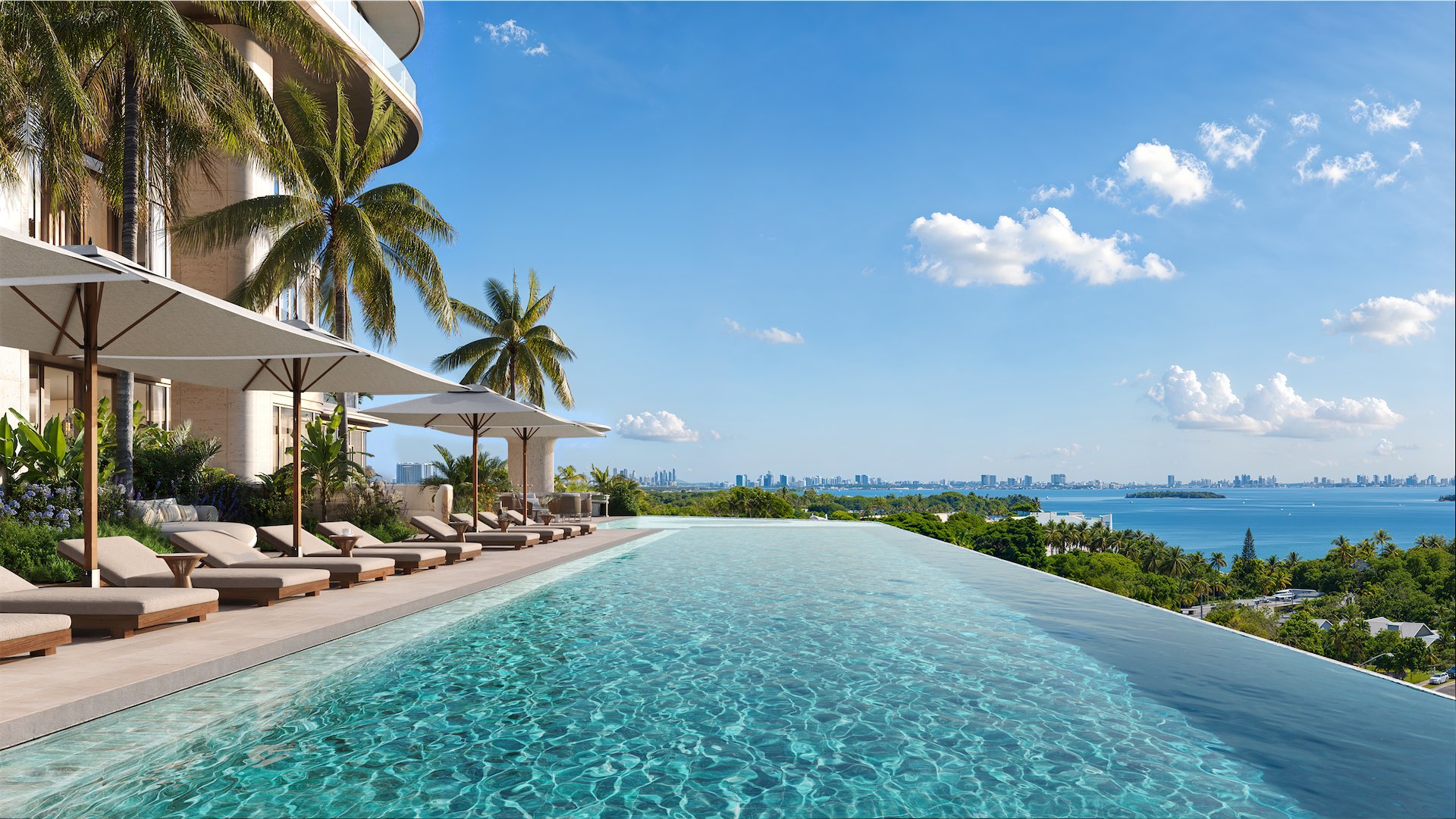Rooftop pool